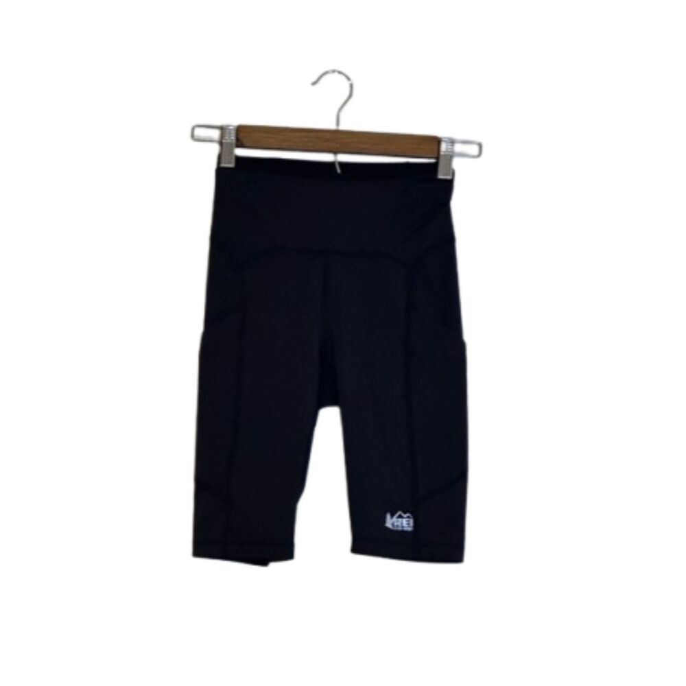 REI Co-op Swiftland Running Short Tights 9" Womens XS Running Cycle Active Black